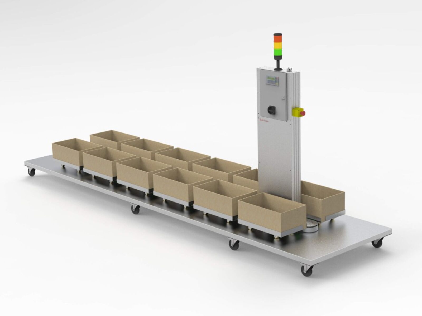 Effiziente Verteilung und Pufferung von Material MTF Technik 
Hardy Schürfeld GmbH & Co. KG