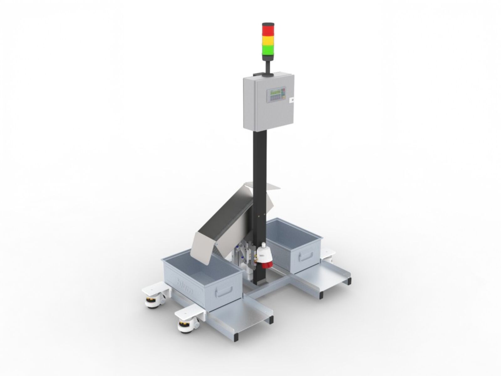 Effiziente Verteilung und Pufferung von Material MTF Technik 
Hardy Schürfeld GmbH & Co. KG